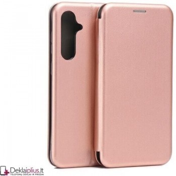 Telone dirbtinės odos dėklas - rausvas (Samsung A35 5G) Telone dirbtinės odos dėklas - rausvas (Samsung A35 5G)